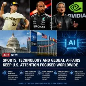 Sports, Technology and Global Affairs Keep U.S. Attention Focused Worldwide