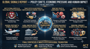 GLOBAL SIGNALS REPORT — POLICY SHIFTS, ECONOMIC PRESSURE AND HUMAN IMPACT