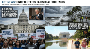 Political Tensions and Extreme Weather Shape Headlines Across the United States