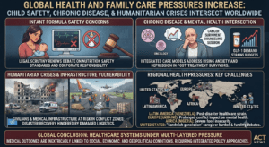 GLOBAL HEALTH AND FAMILY CARE PRESSURES INCREASE AS CHILD SAFETY, CHRONIC DISEASE, AND HUMANITARIAN CRISES INTERSECT WORLDWIDE