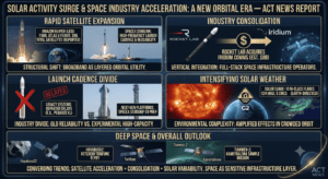 Solar Activity Surge and Space Industry Acceleration Mark a New Phase in Orbital Competition — ACT News Analysis